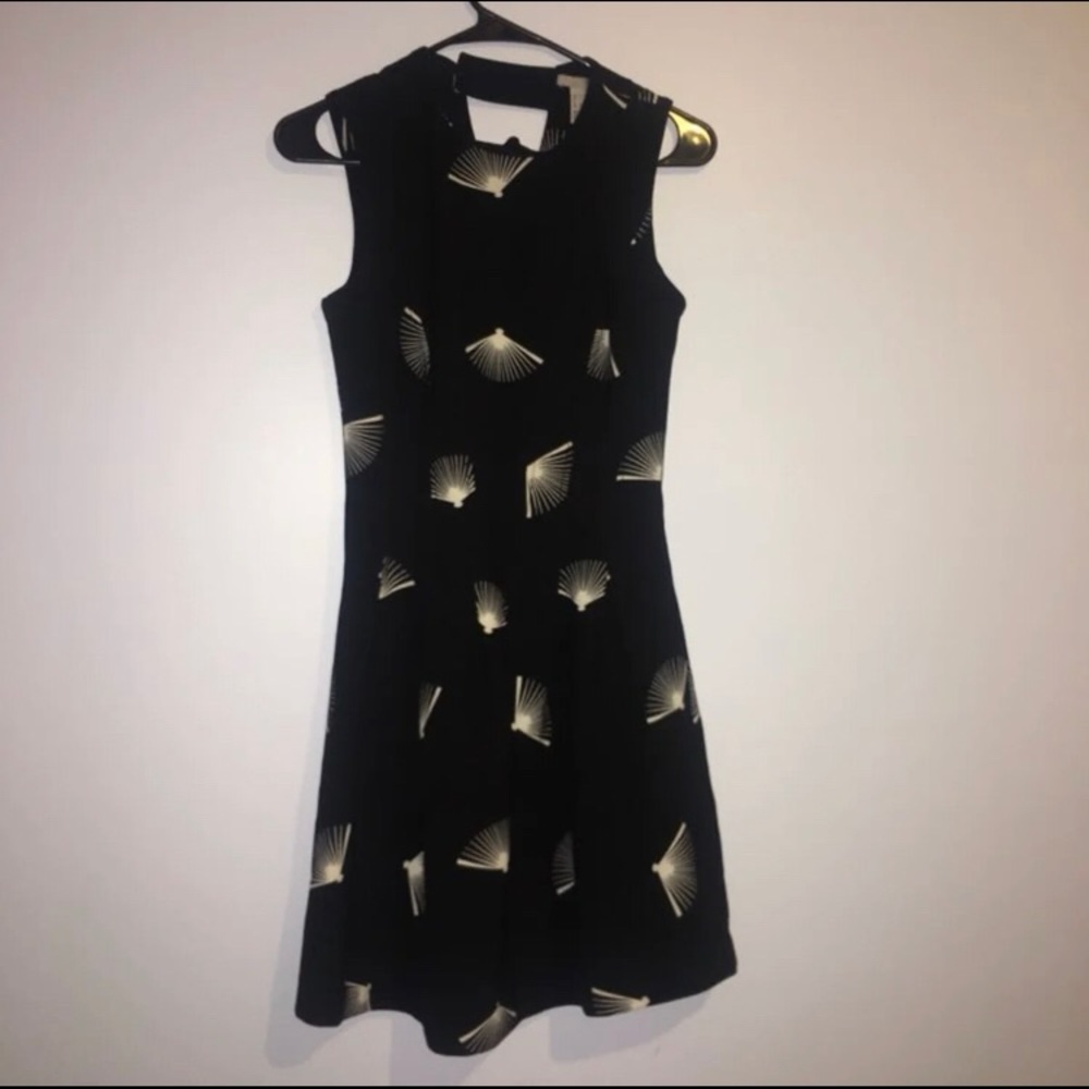 Black and white dress